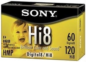 Sony Hi8 HMP Hi8 tape lot of 2