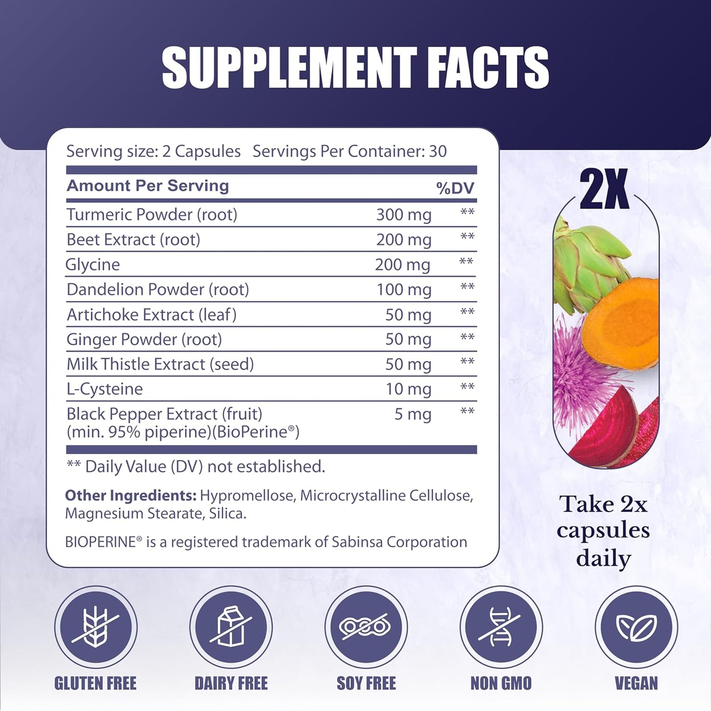Liver Renew - Liver Cleanse Detox & Repair - Liver Support Supplement