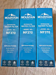 ( 3 Pack) Refrigerator Water Filter Model MF370