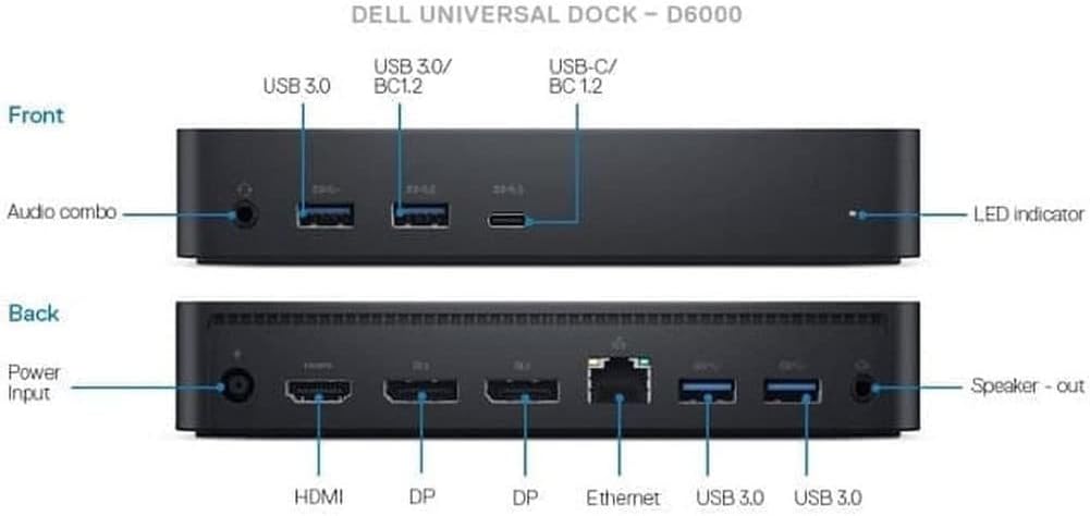 DELL DELLD6000  Black