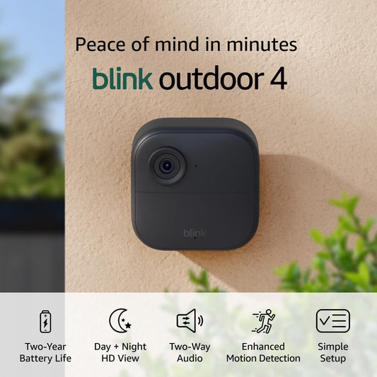 Blink Outdoor 4 Wire-free HD smart security camera Wire-free 1 camera system