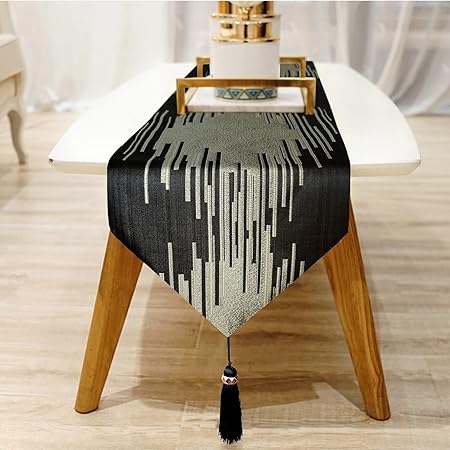 Modern Table Runners (Black)