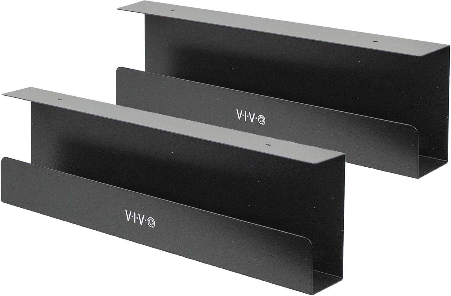 VIVO Under Desk 17 inch Cable Management 2 Pack