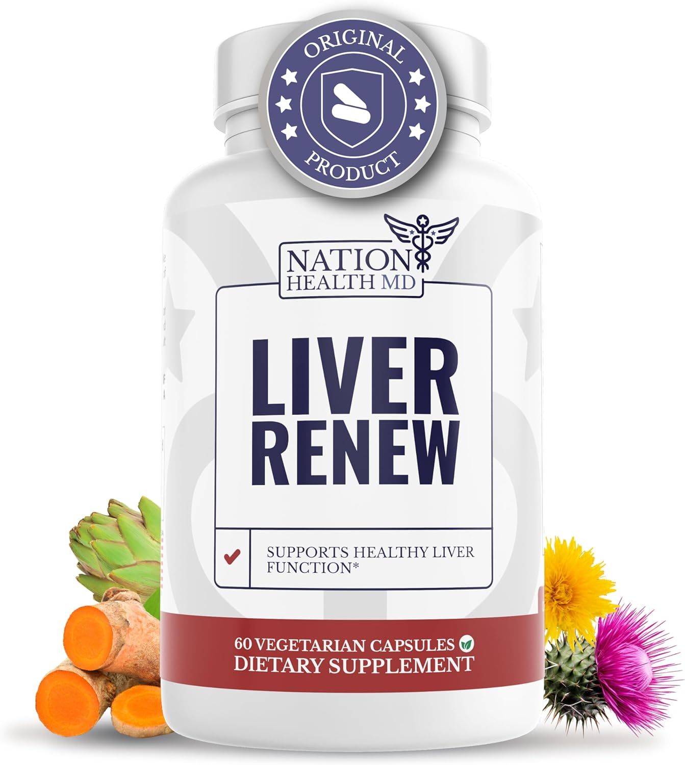 Liver Renew - Liver Cleanse Detox & Repair - Liver Support Supplement