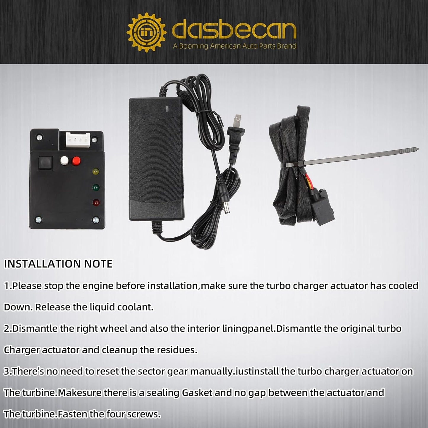 Dasbecan New Upgraded 6.7 Cummins Turbo Actuator