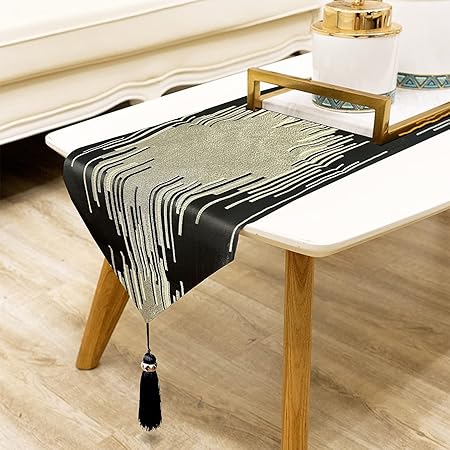 Modern Table Runners (Black)