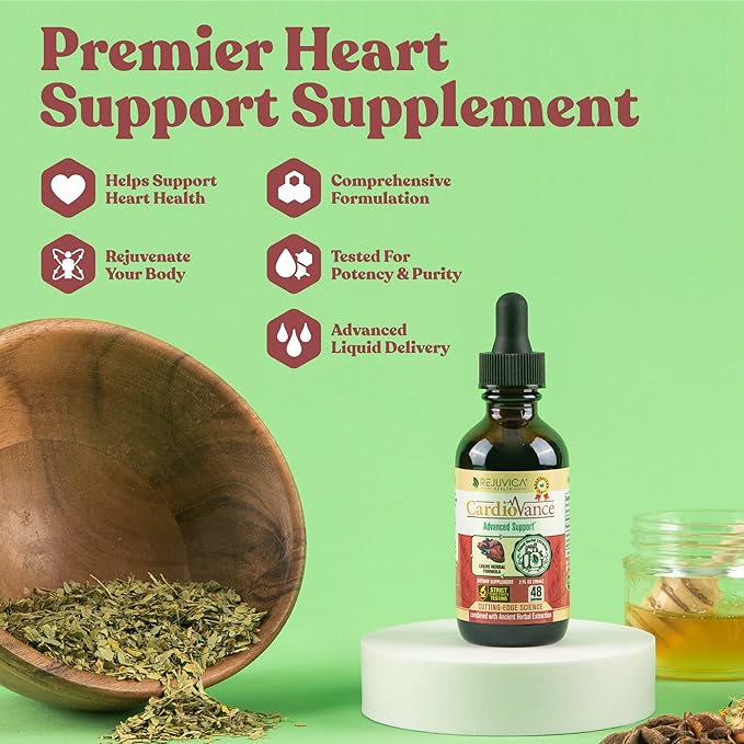 Rejuvica Health CardioVance - Heart Support Supplement