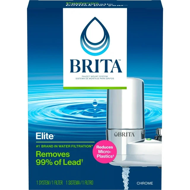 Brita Elite Water Faucet Filtration Mount System, Fits Standard ...