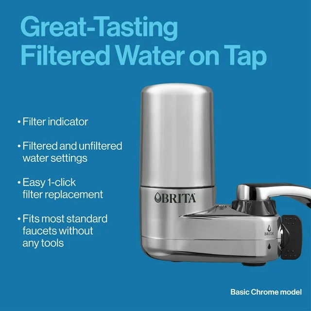 Brita Elite Water Faucet Filtration Mount System, Fits Standard ...