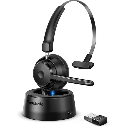 Bluetooth Headset, Wireless Headset with Upgraded,,,(Open Box)
